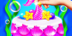 Mermaid Glitter Cake Maker